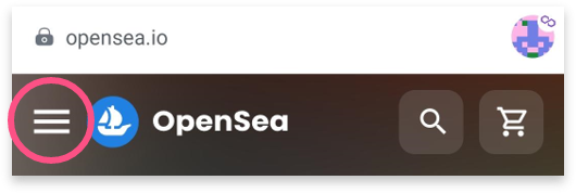 OpenSeaのサイトにアクセス-3